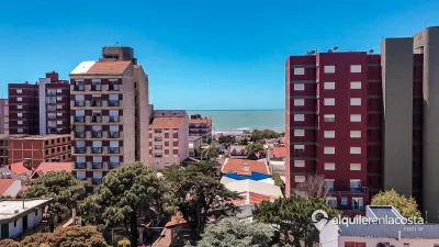 Departamento de dos ambientes. Vista al mar.