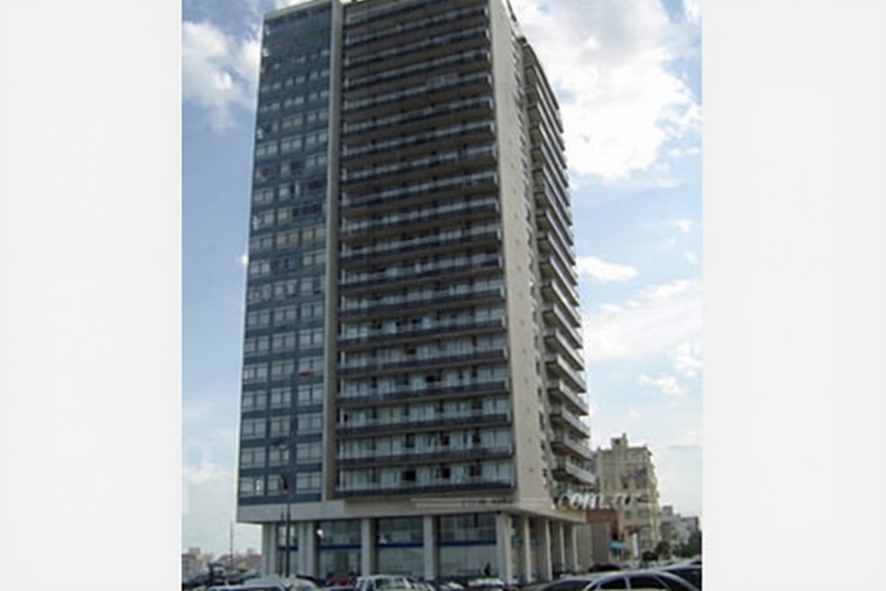 Departamento frente al mar en Miramar con balcón