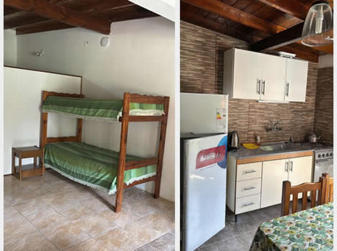 Cabaña con cochera y parrilla a 400 metros del mar en Costa Chica miniatura 3