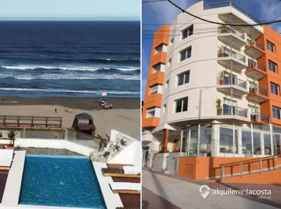 Apartamentos frente al mar con pileta y parrilla en San Bernardo foto 2