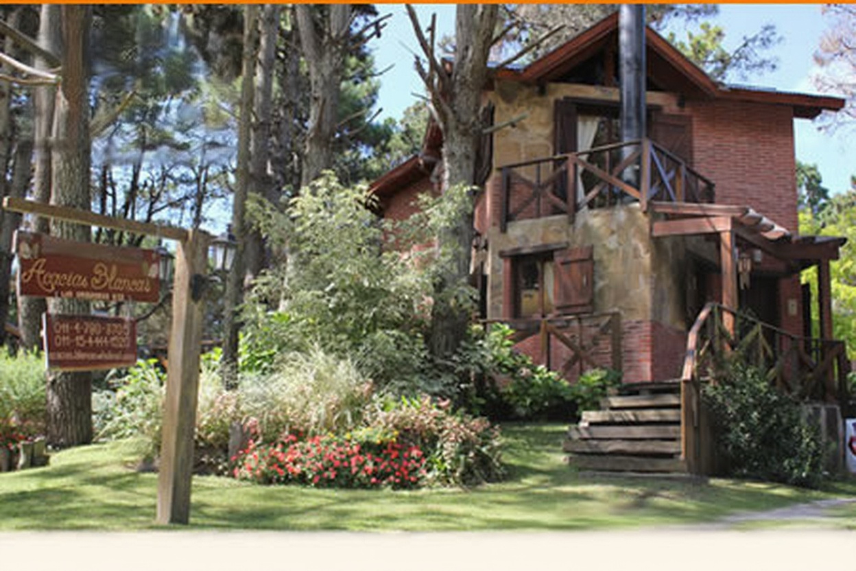 Cabañas con pileta y parrilla a 300 metros del mar en Costa del Este