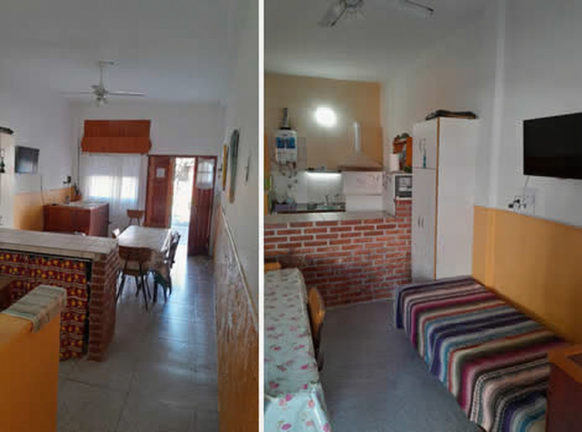 Casa con patio y parrilla a 2 cuadras del mar en San Clemente del Tuyú miniatura 3