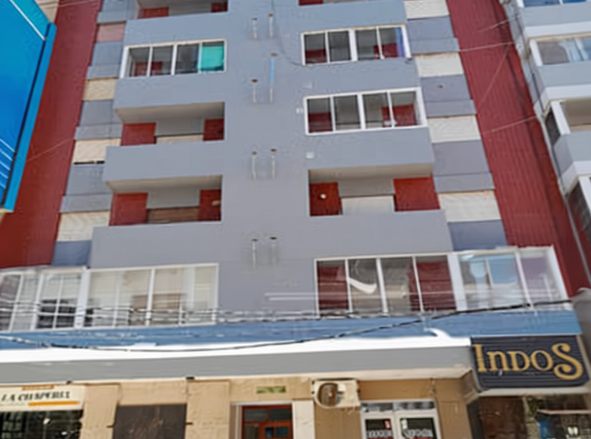 Departamento con balcón y vista al mar frente al mar en San Bernardo