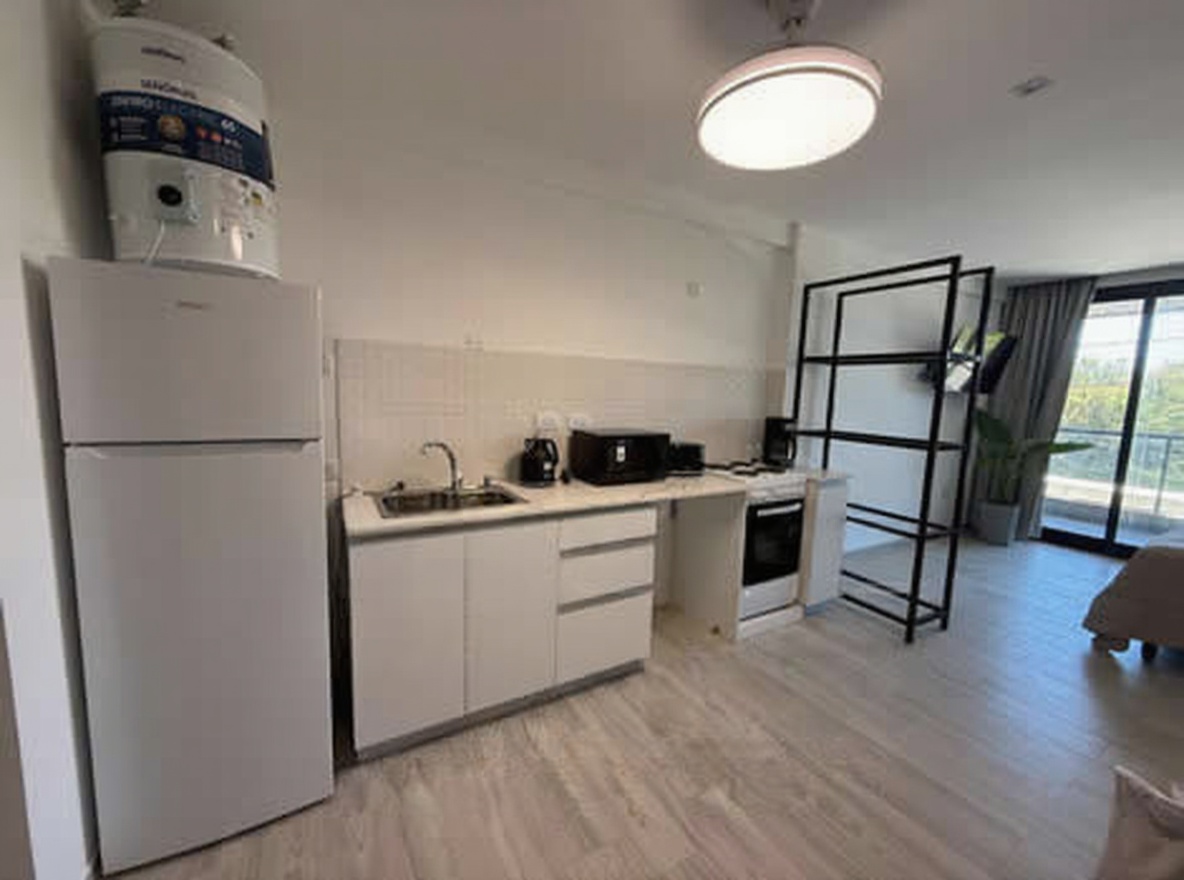 Departamento con cochera y parrilla frente al mar en San Bernardo miniatura 3