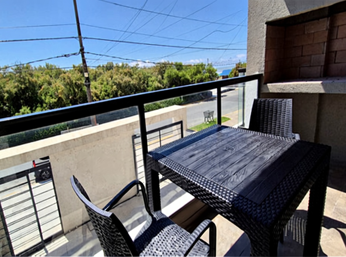 Departamento con cochera y parrilla frente al mar en San Bernardo miniatura 9