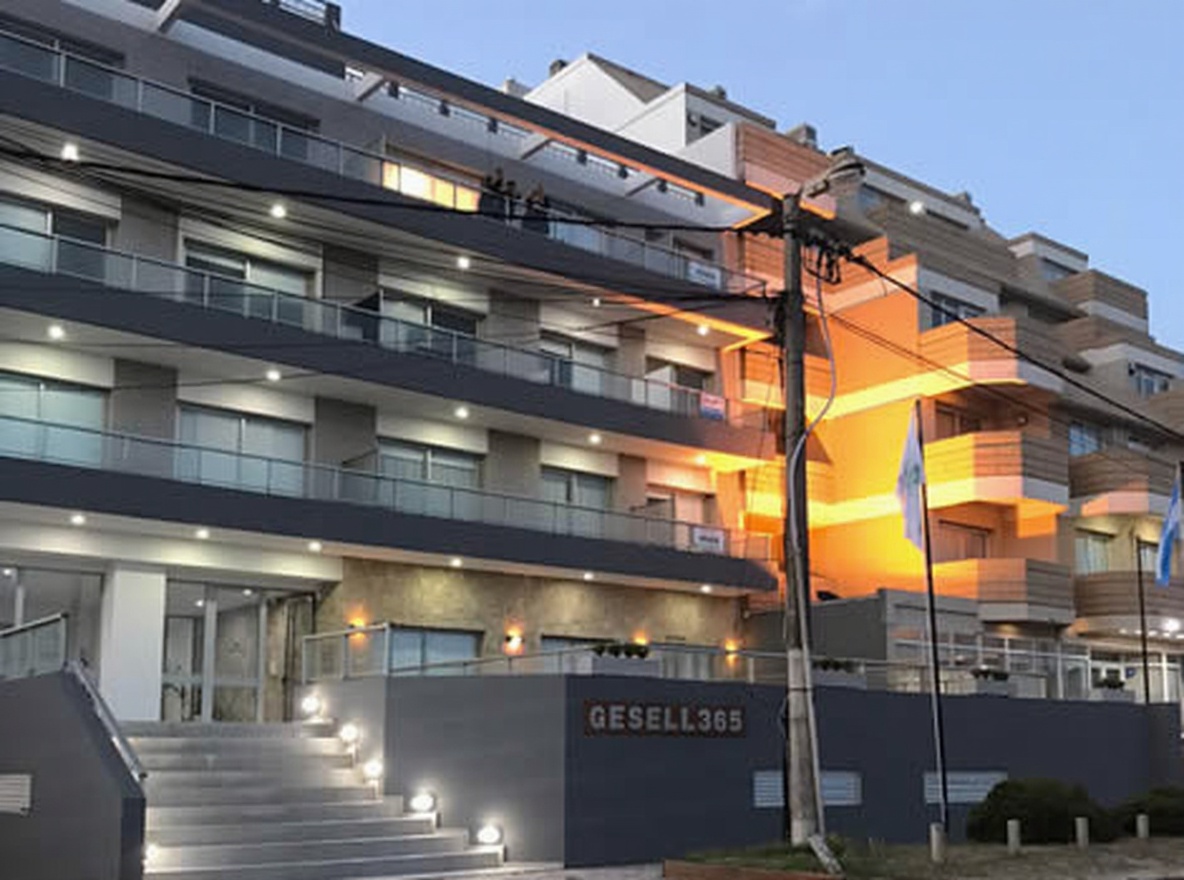 Departamento frente al mar para 4 personas en Villa Gesell