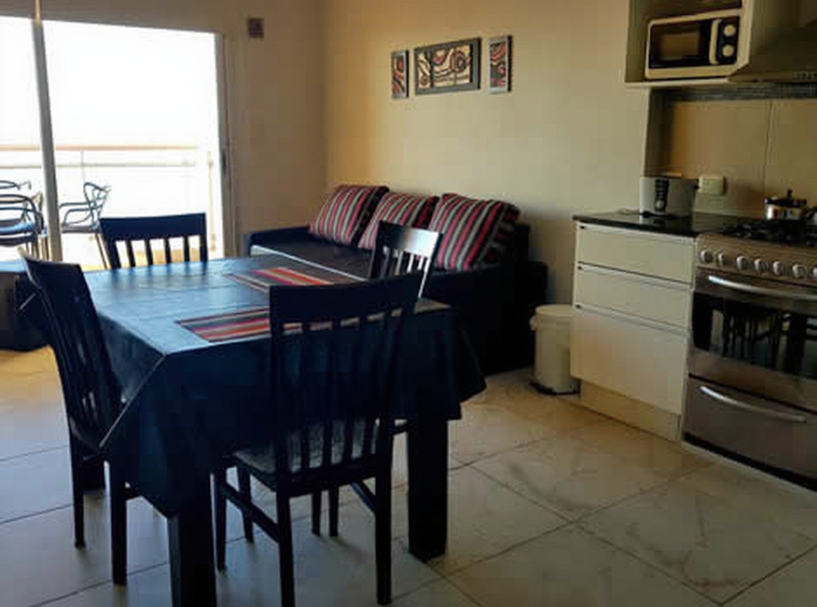 Departamento para 4 personas frente al mar en Miramar miniatura 2