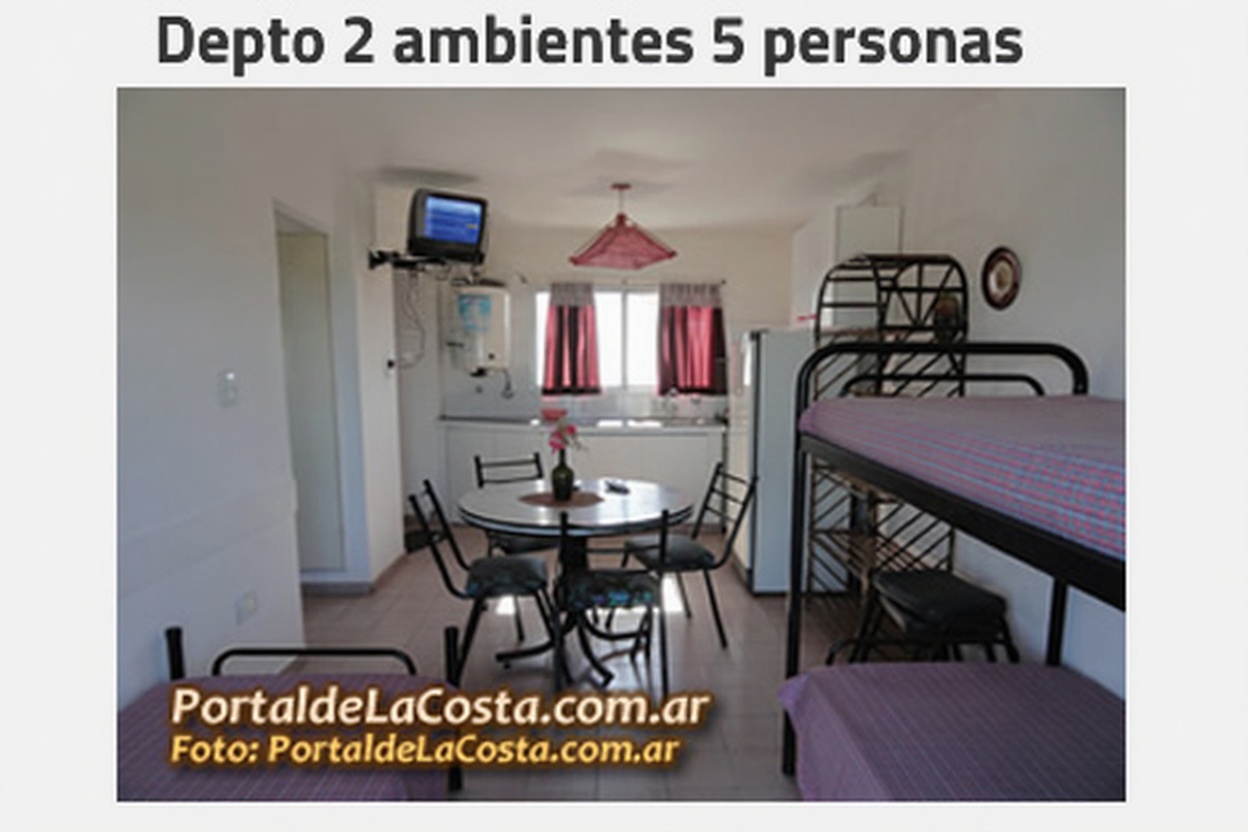 Departamentos con pileta y parrilla en Santa Teresita miniatura 9
