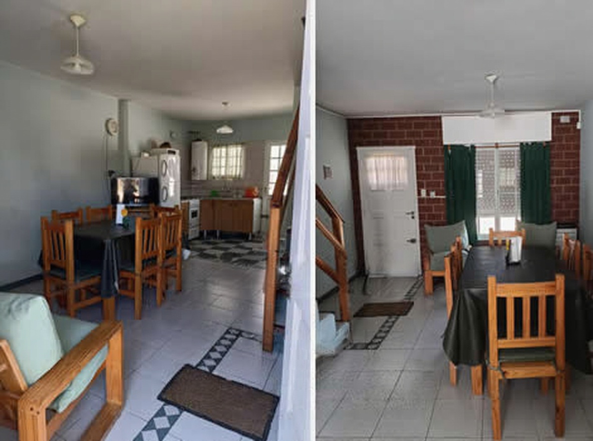 Dúplex para 6 personas a 100 metros del mar en Mar del Tuyú miniatura 2