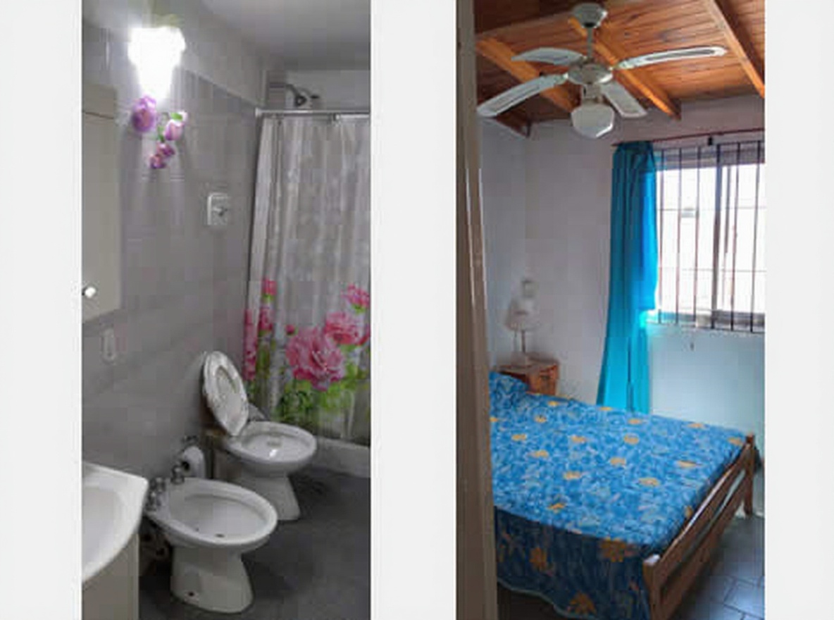 Dúplex con patio y parrilla a 200 metros del mar en Mar del Tuyú miniatura 5