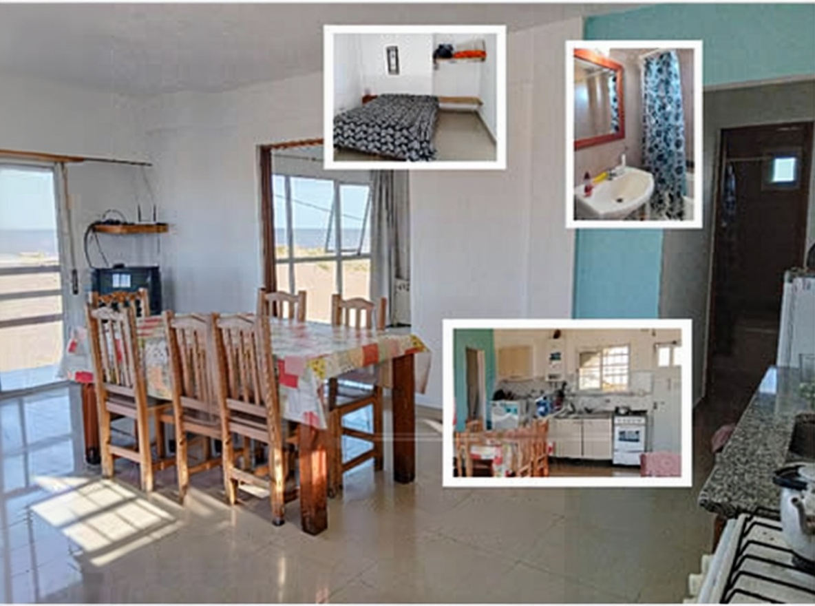 Dúplex sobre la playa en San Clemente del Tuyú miniatura 6