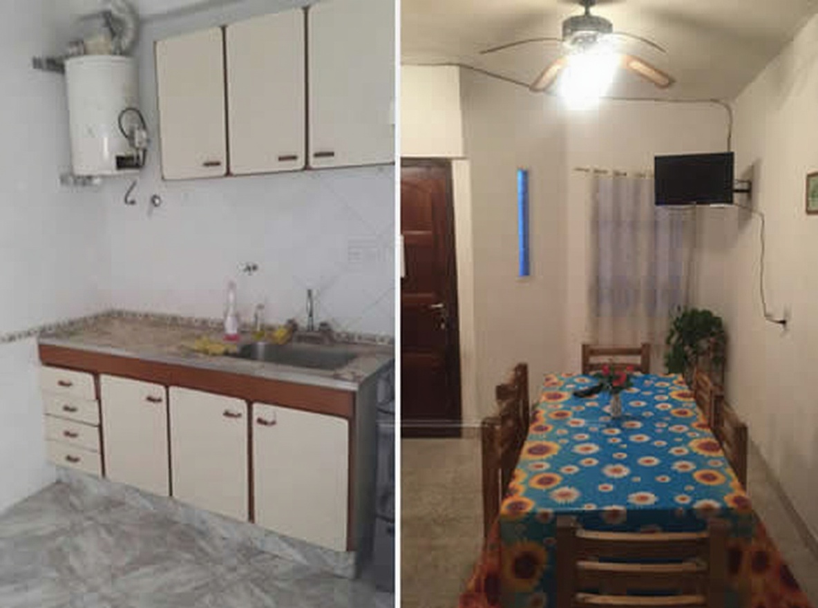 Tríplex con patio y parrilla a 100 metros del mar en Las Toninas miniatura 3