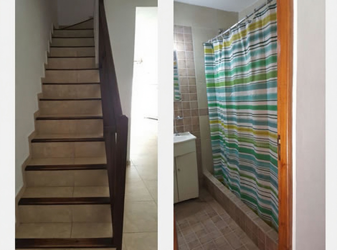 Dúplex con vista al mar frente al mar en Mar del Tuyú miniatura 5