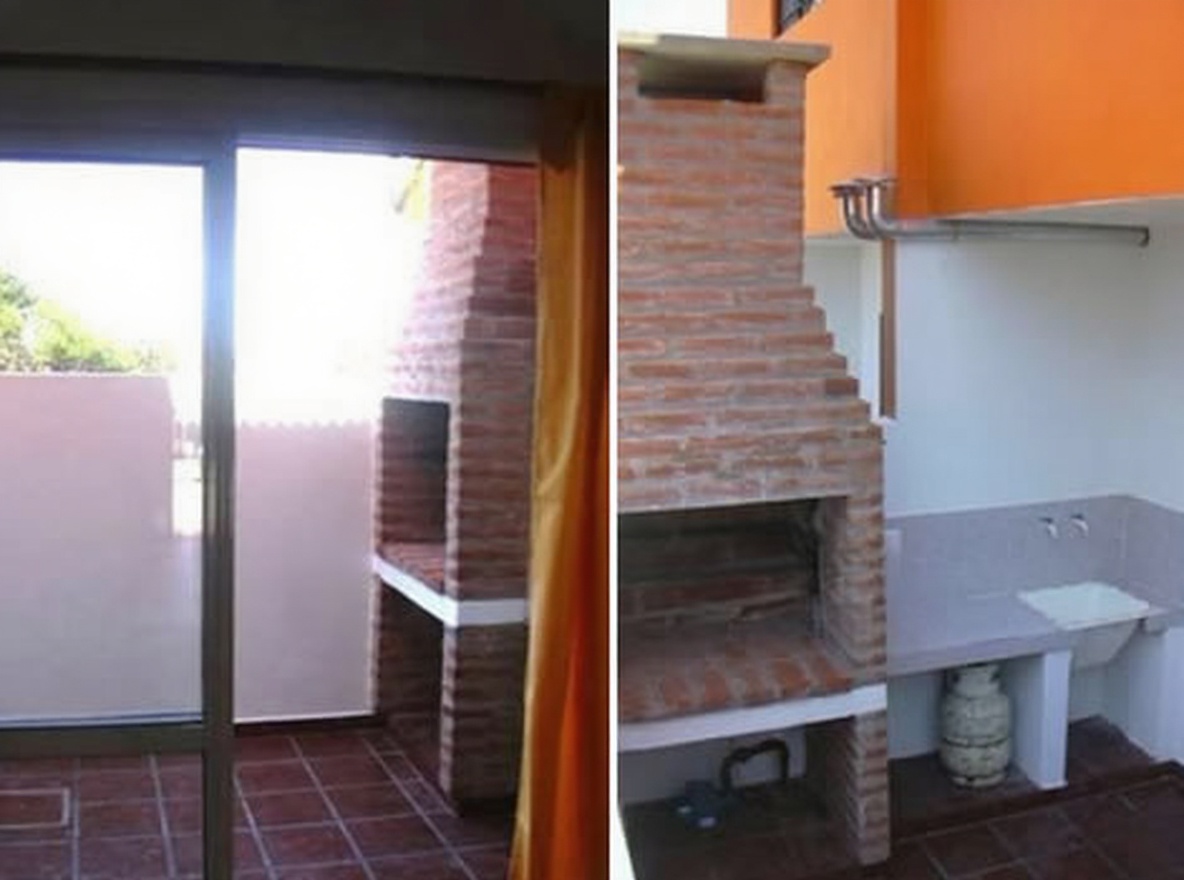 Dúplex con vista al mar frente al mar en Mar del Tuyú miniatura 10