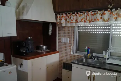 Dúplex con cochera y parrilla frente al mar en Mar del Tuyú
