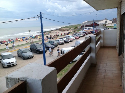 Departamento frente al mar para 6 personas con balcón y vista panorámica miniatura 9