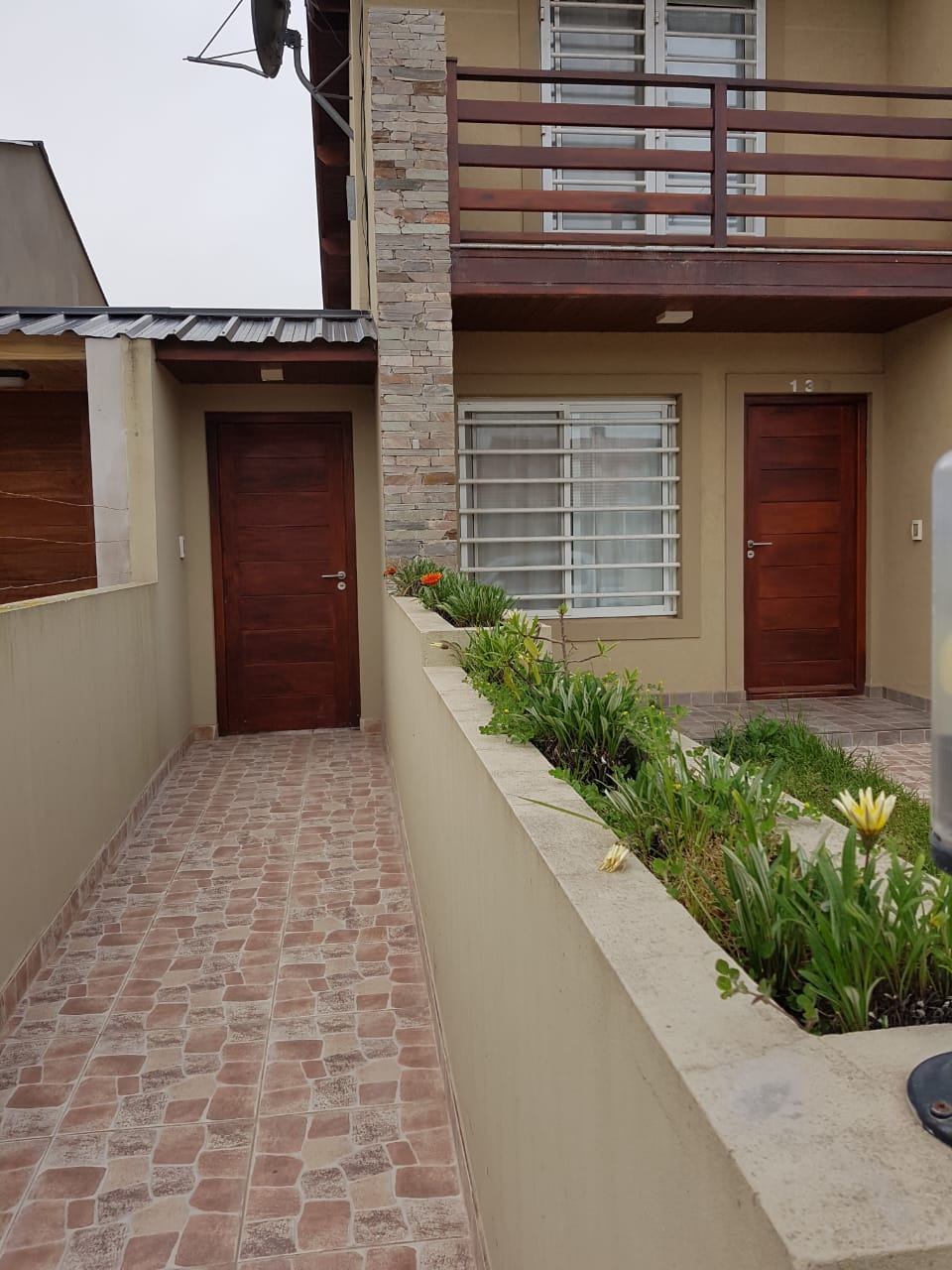 Monoambiente para 2 personas con patio y parrilla en Santa Clara del Mar