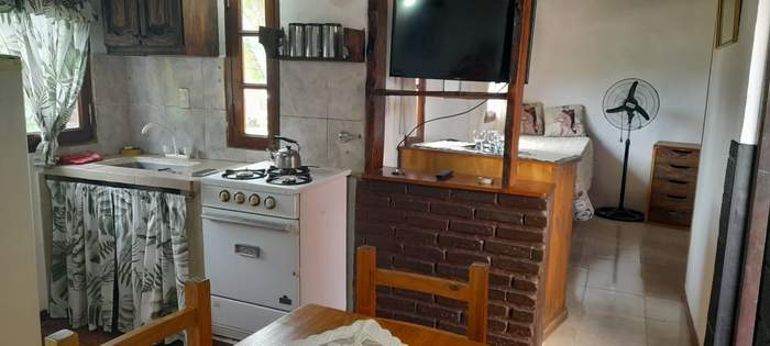 Departamento para 4 personas con terraza, a 3 cuadras del mar en Santa Clara