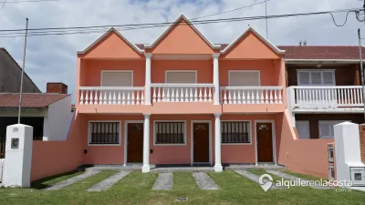 Dúplex con patio y juegos para chicos a 1 cuadra del mar en Santa Clara
