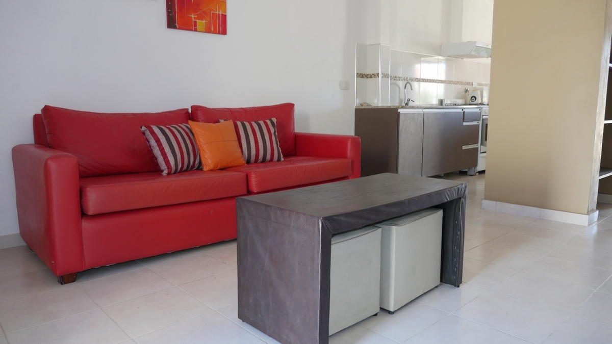 Dúplex para 6 personas con WiFi, parque y parrilla en Santa Clara del Mar miniatura 8